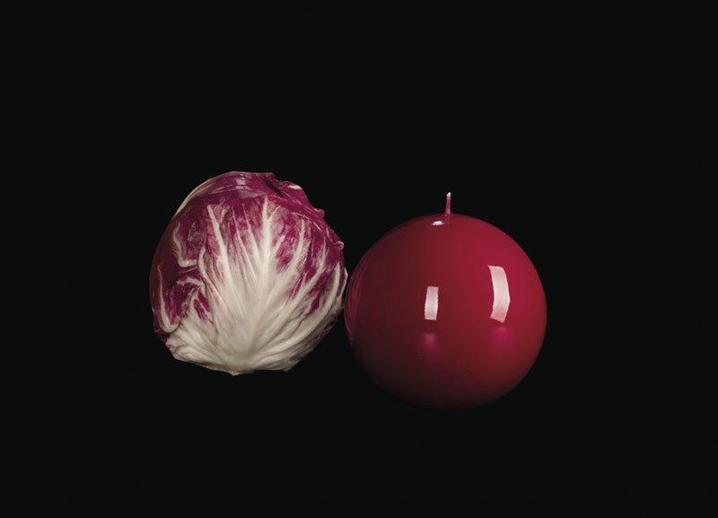 Sphere Candle | Medium | Bordeaux