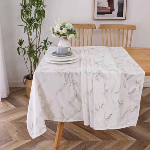 Tablecloth | Stormy White/Gold