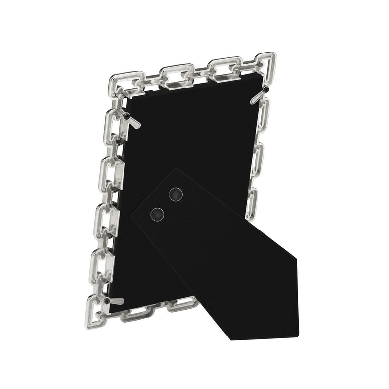 4x6 Picture Frame | Chain Link Silver