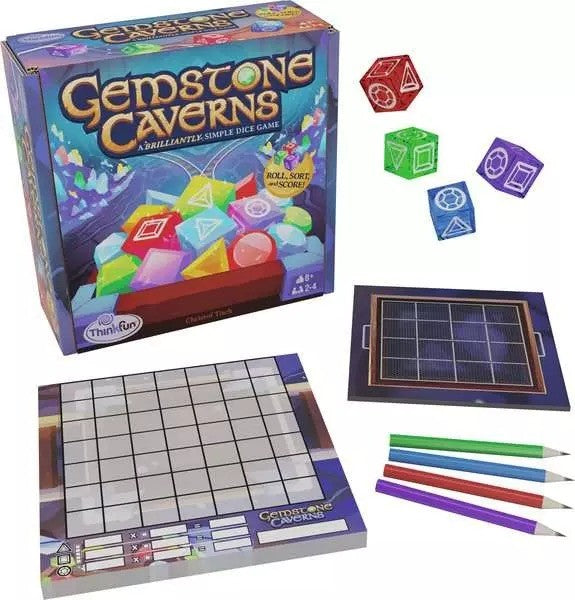 ThinkFun Game | Gemstone Caverns | Kitchen Art | Wrapt