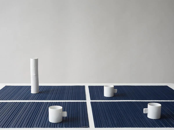 Table Mat | Indigo Rib Weave