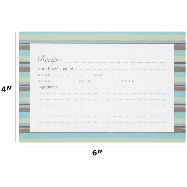 C.R. Gibson Recipe Cards Forage Kitchen Art