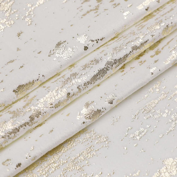 Velvet Tablecloth | Gold Textured | Kitchen Art | Wrapt