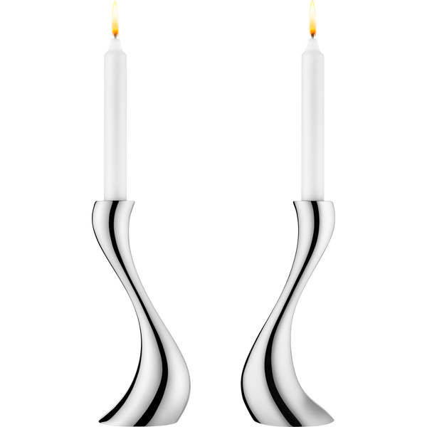 Georg Jensen Medium Cobra Candle Holders | Wrapt