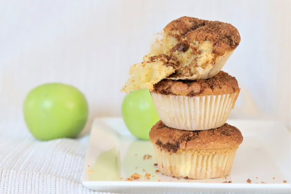 Apple Custard Muffins