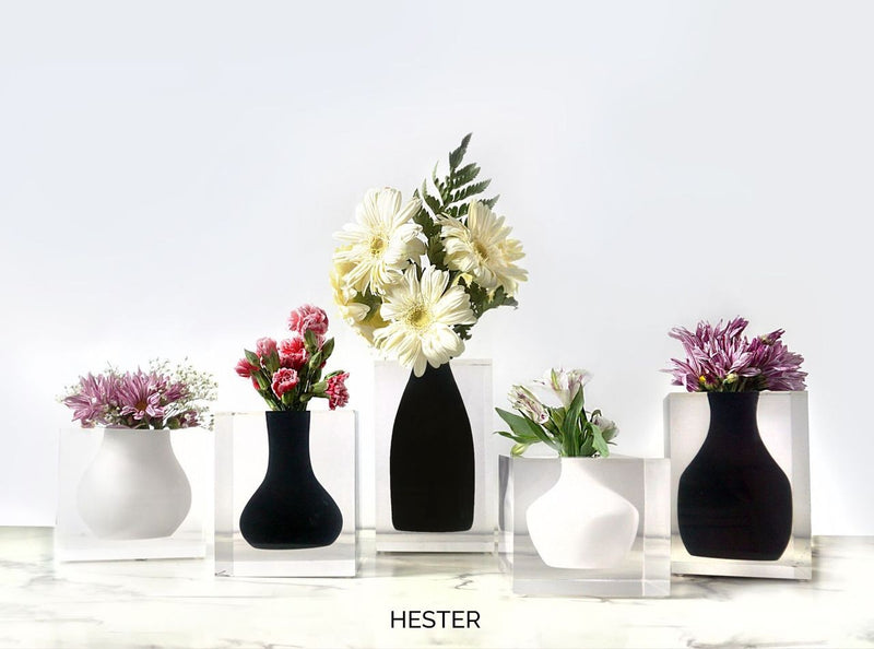 Bud Vase Doyers - Hamptons White