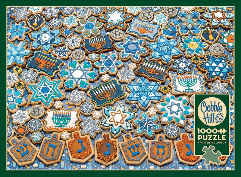 1000 Pc Puzzle | Hannukah Cookies