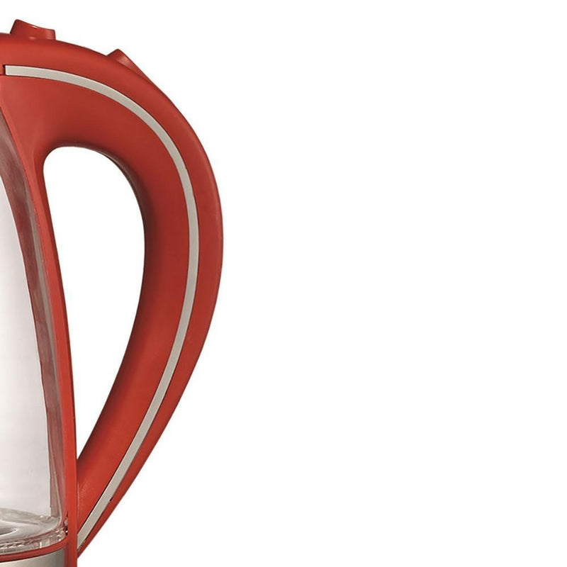 Electric Glass Kettle | Red