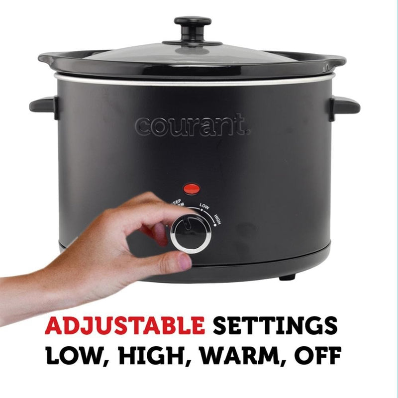 Slow Cooker | 5.5 Qt | Black