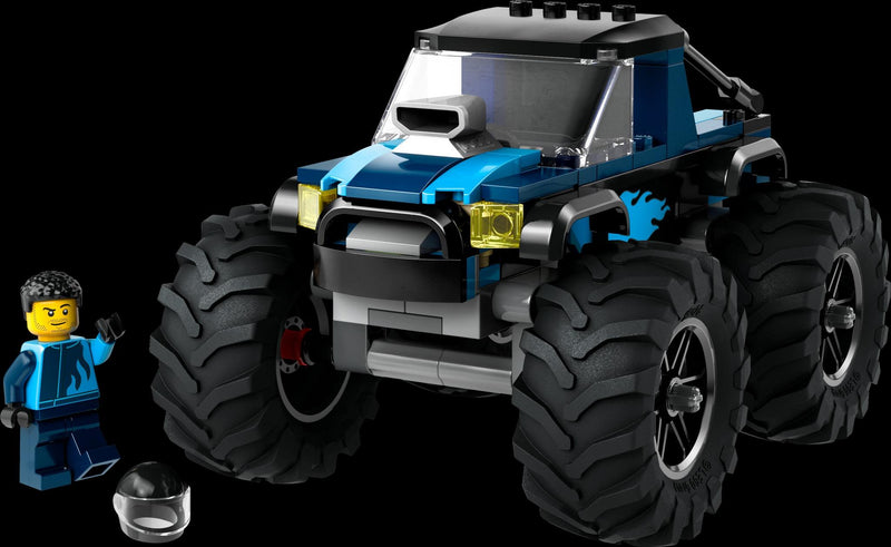 City | Blue Monster Truck