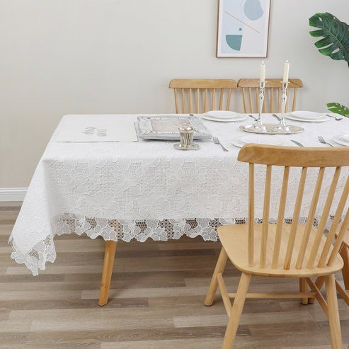 Tablecloth | Lace Flower Lined