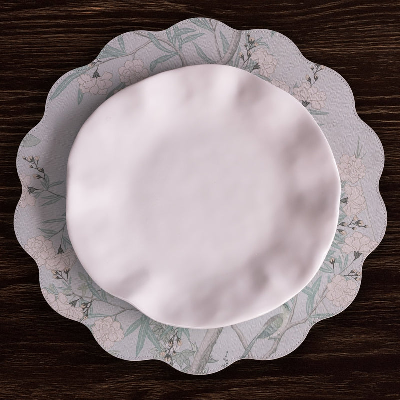 Placemat Set | Teal Chinoiserie