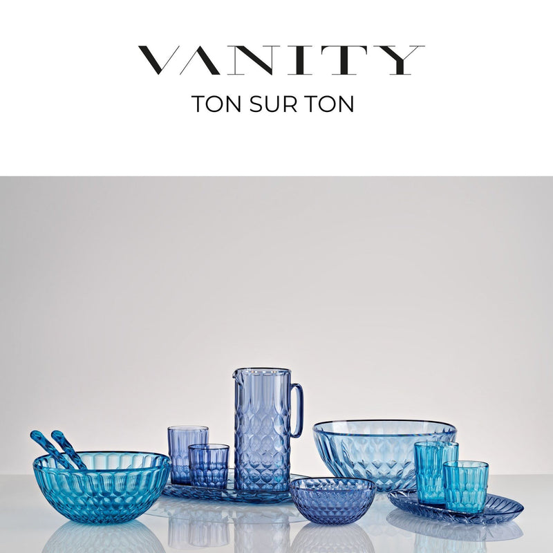 Vanity Salad Servers | Sea Blue