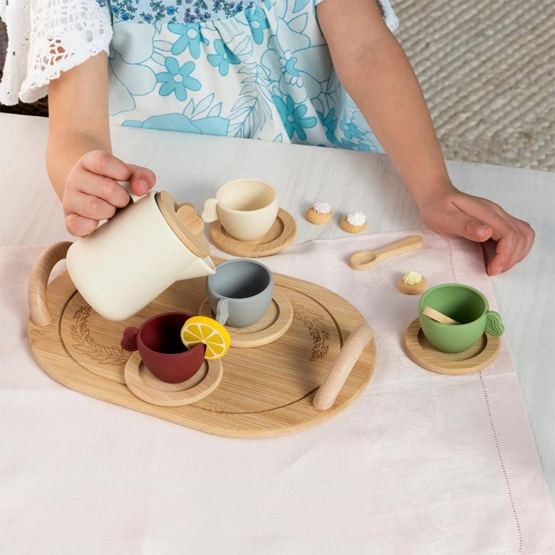 Wooden Playset | Tea Set