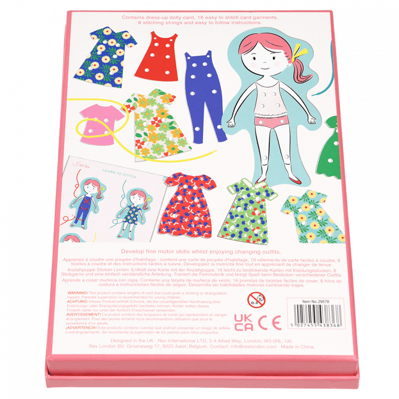 Learn to Stitch | Dress-Up Doll