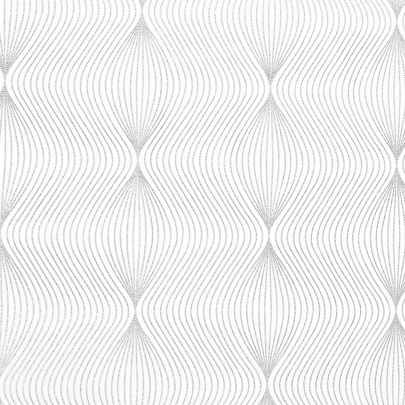 Tablecloth | Silver Velvet Infinity | Kitchen Art
