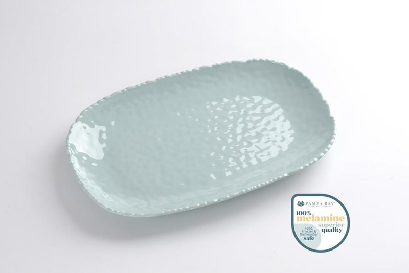 Pampa Bay Medium Platter | Melamine | Ocean | Wrapt