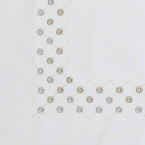 Tablecloth | Gold/Silver Mini Circle