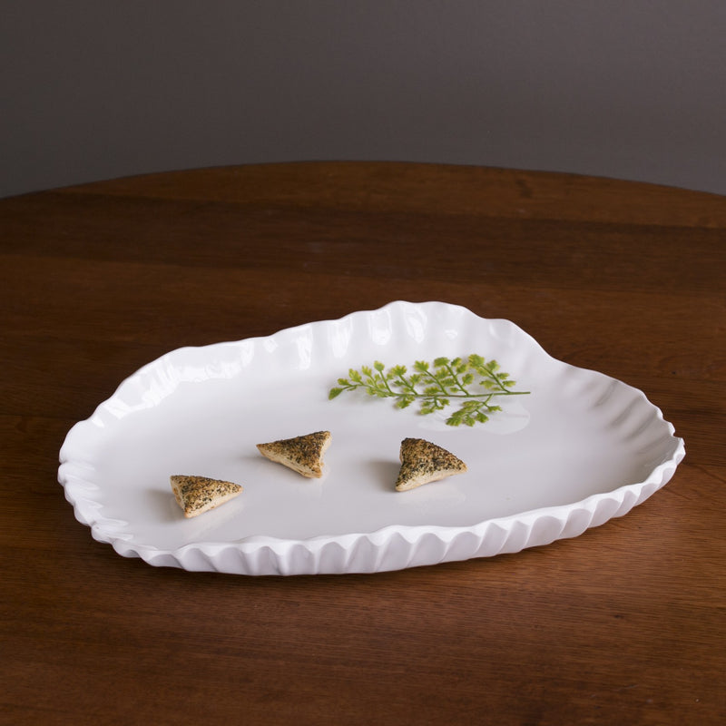 Pinched Oval Platter | Vida Bloom