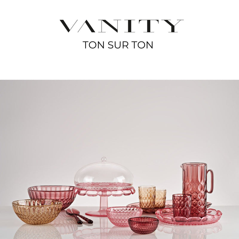 Vanity Small Round Tray | Flamingo Pink