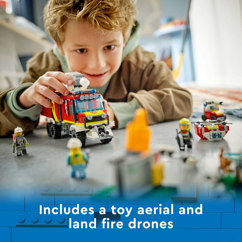 LEGO City | Fire Command Truck | Kitchen Art | Wrapt