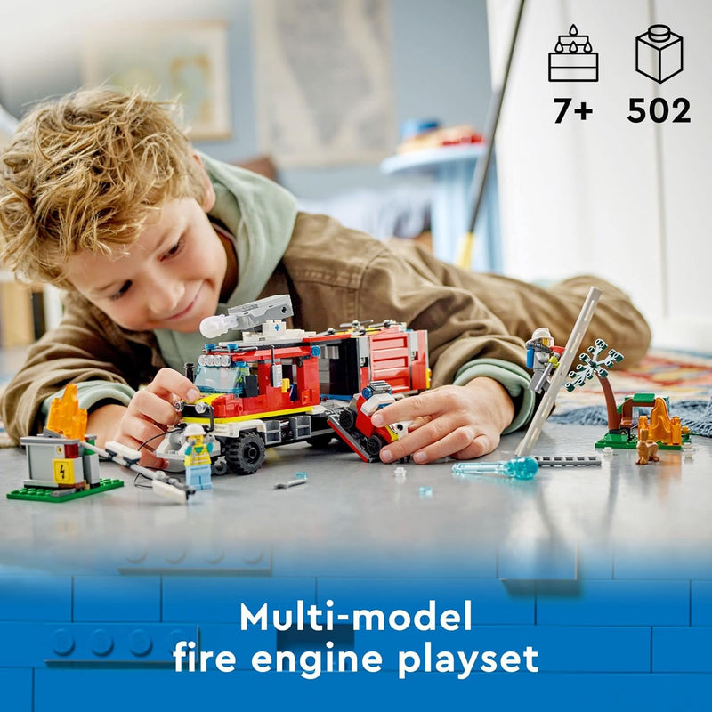 LEGO City | Fire Command Truck | Kitchen Art | Wrapt