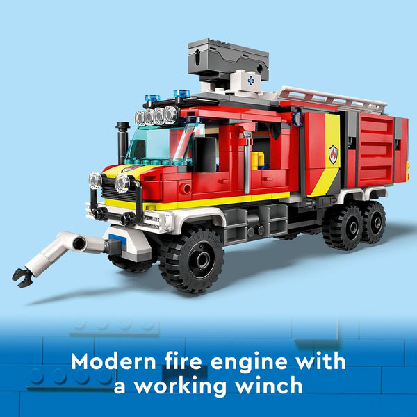 LEGO City | Fire Command Truck | Kitchen Art | Wrapt