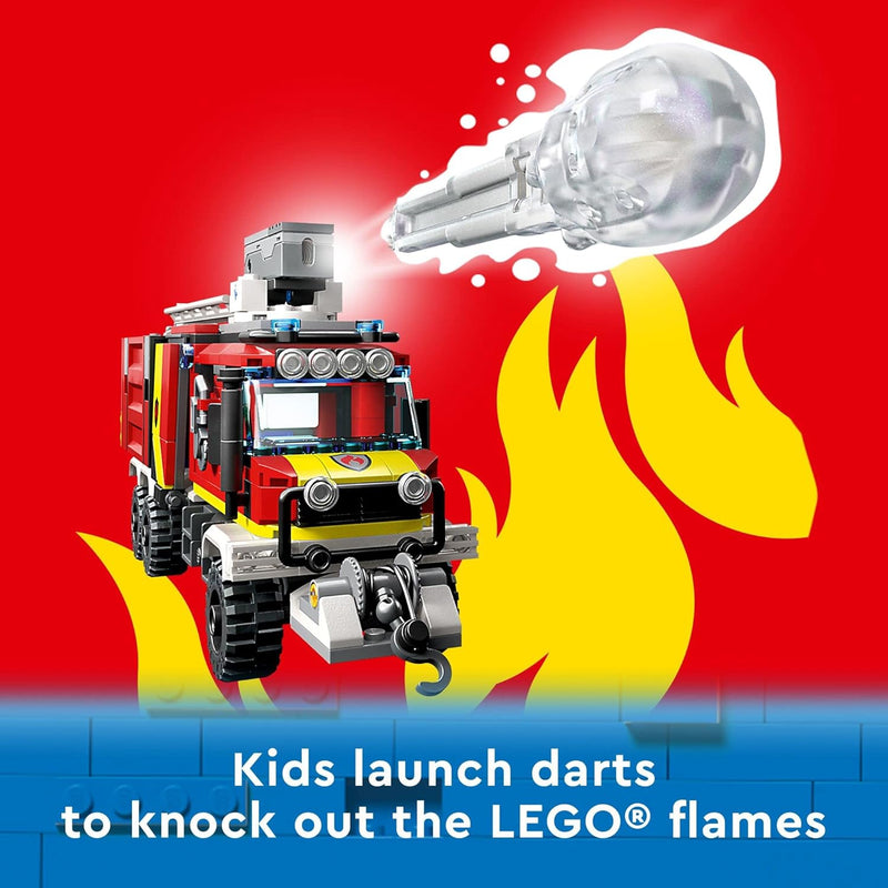 LEGO City | Fire Command Truck | Kitchen Art | Wrapt