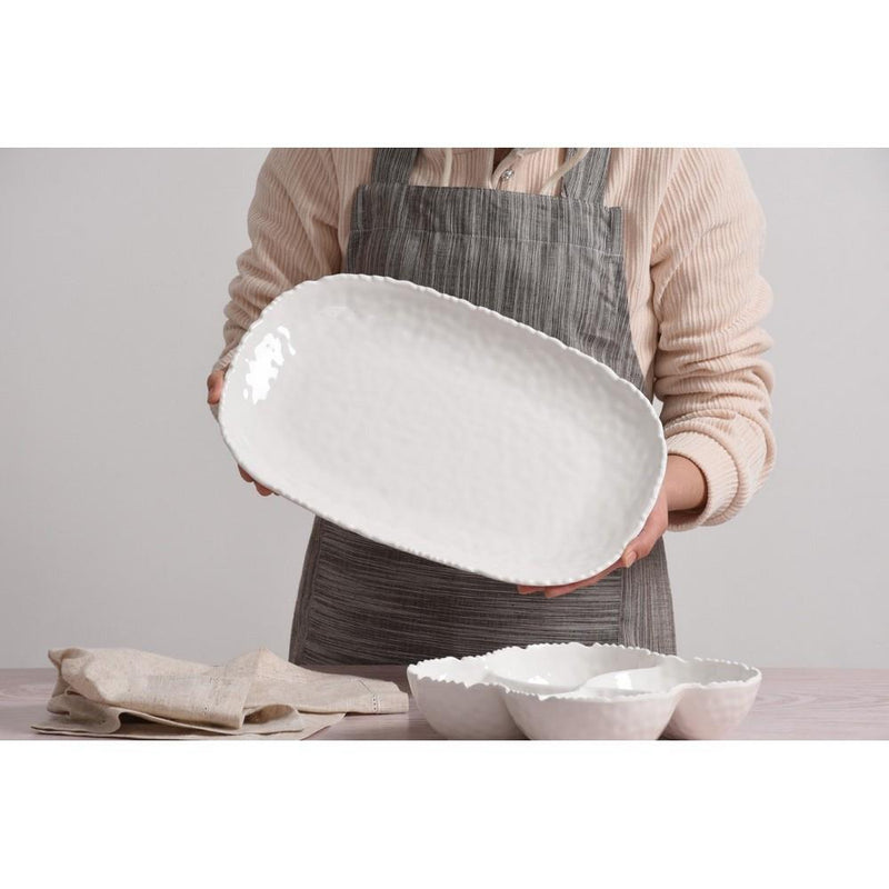 Pampa Bay Medium Platter | Melamine | Waves | Wrapt