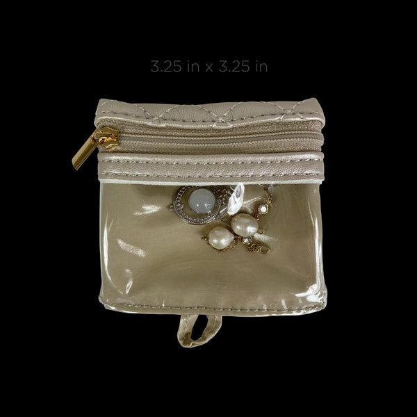 Getaway Jewelery Case | Pearl Quilted