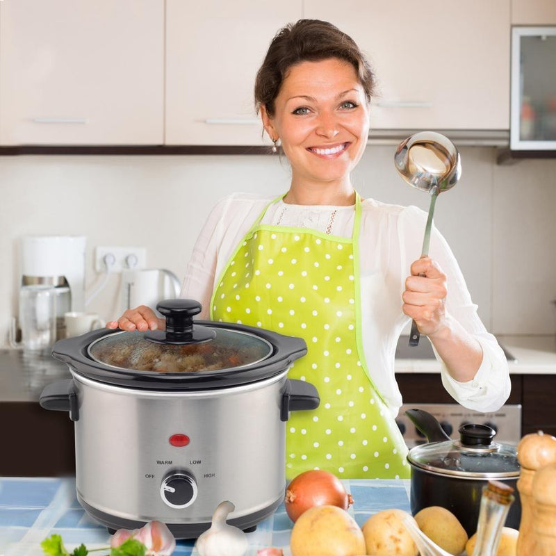 Slow Cooker | 1.6Qt | Stainless