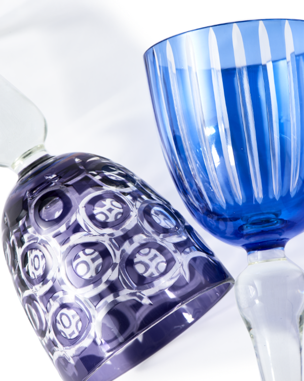 Goblet Set | Cobalt Mix