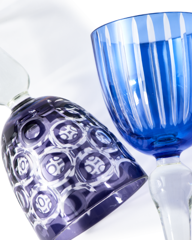 Goblet Set | Cobalt Mix