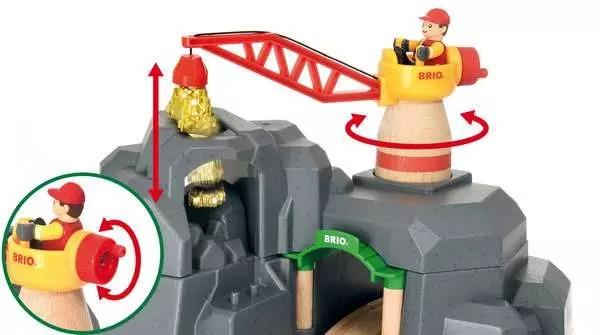 Crane & Mountain Tunnel Set