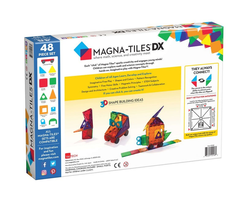 48 Piece Clear Colours