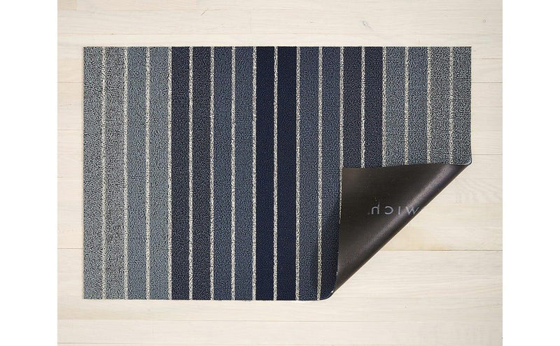 Utility Mat | Block Stripe | Denim