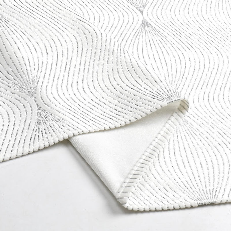 Tablecloth | Silver Velvet Infinity | Kitchen Art