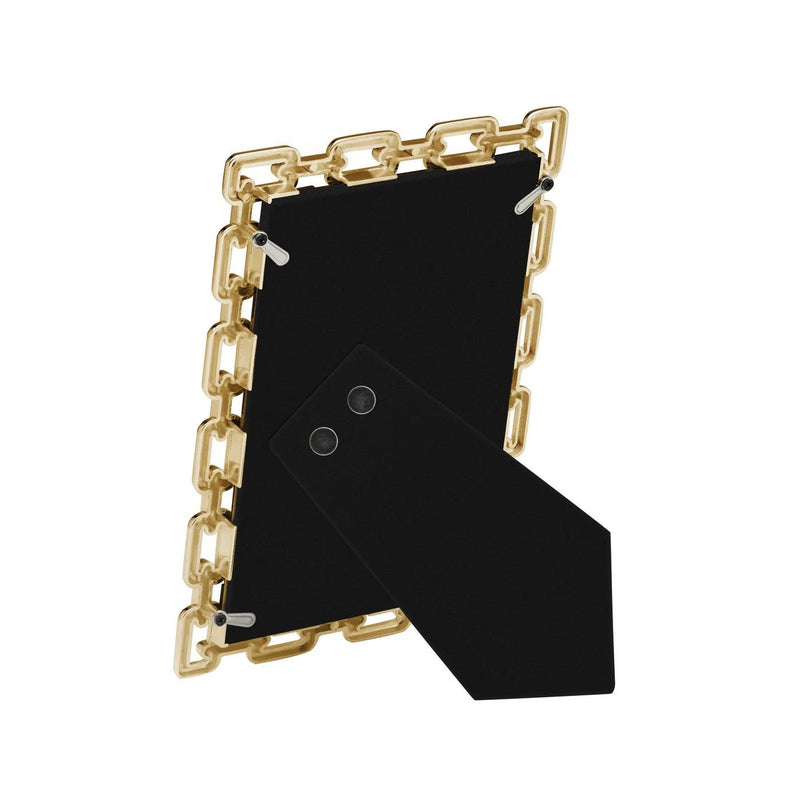 4x6 Picture Frame | Chain Link Gold