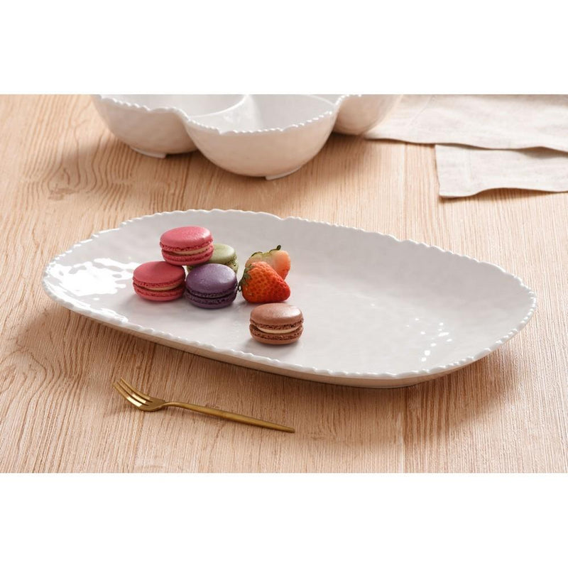 Pampa Bay Medium Platter | Melamine | Waves | Wrapt