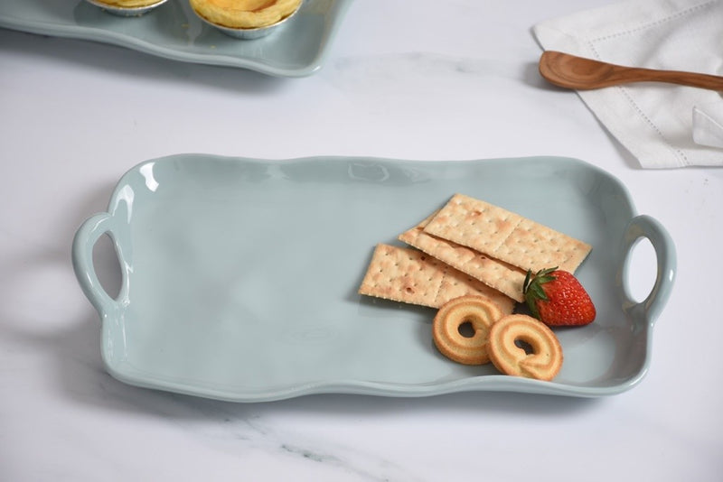 Small Platter | Melamine | Aqua