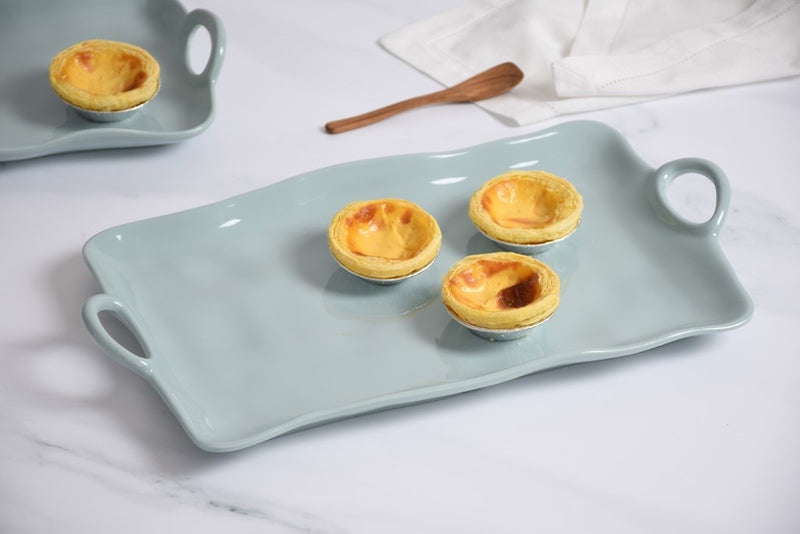 Large Platter | Melamine | Aqua