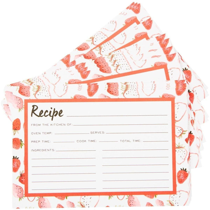 Recipe Cards | Strawberry Fields