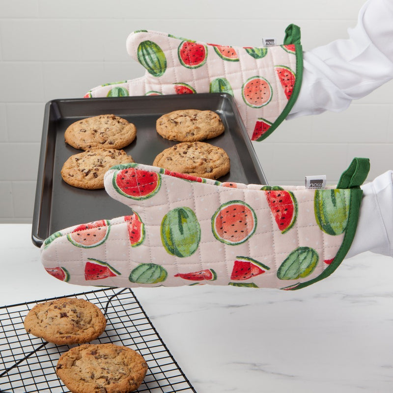 Set of 2 Oven Mitts | Watermelon