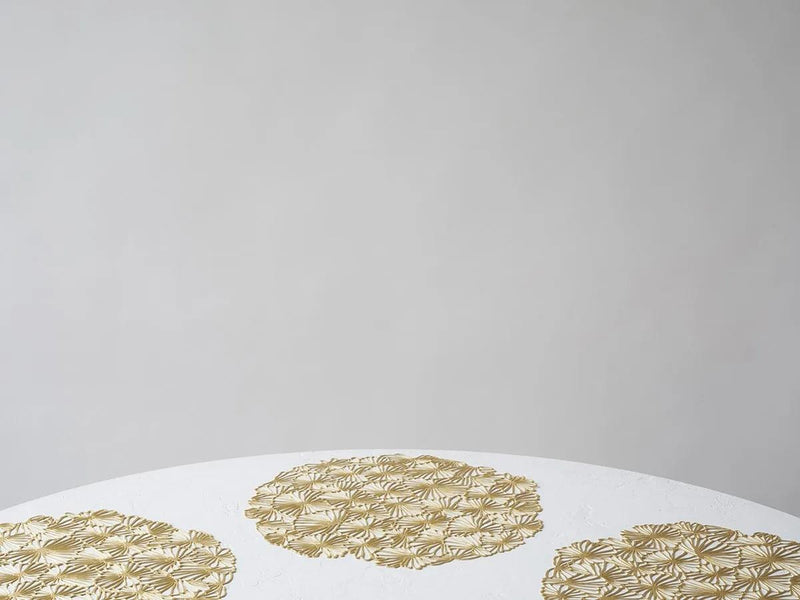 Round Mat | Gilded Daisy