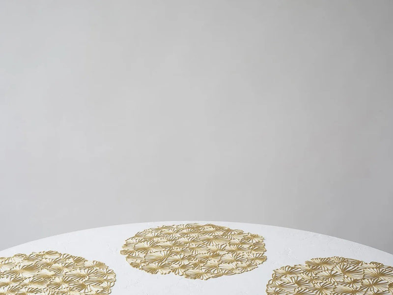 Round Mat | Gilded Daisy