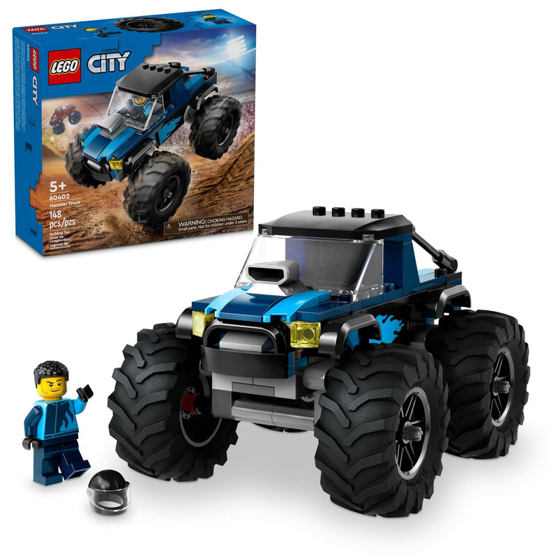 City | Blue Monster Truck