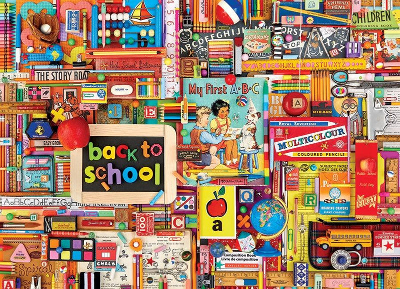 1000 Piece Puzzle | Back to School