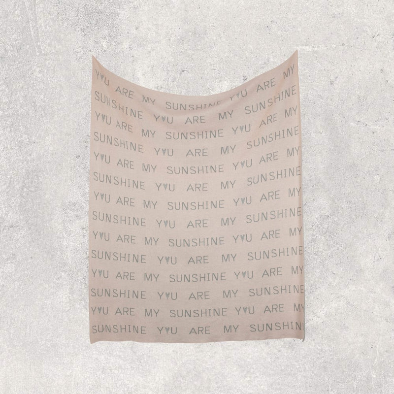 Kid Blanket Set |You Are My Sunshine
