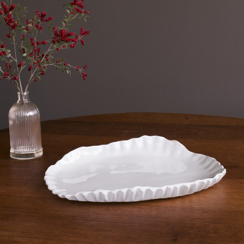 Pinched Oval Platter | Vida Bloom