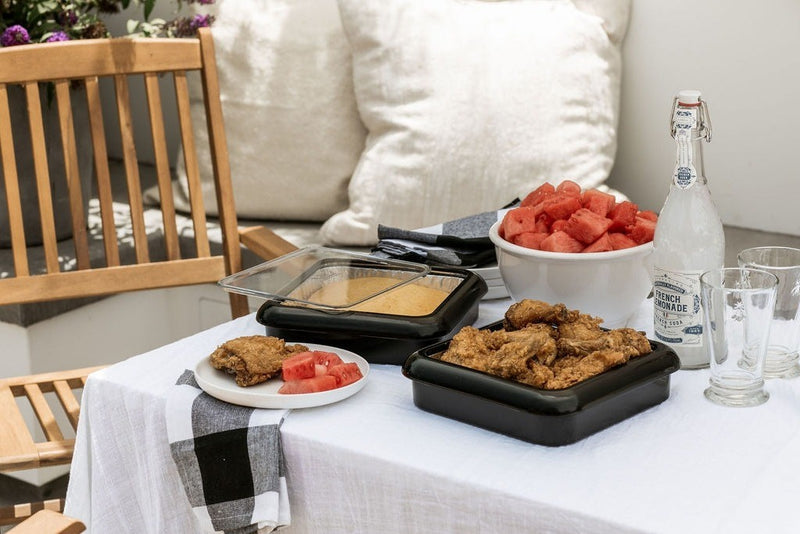 Square Set | Black